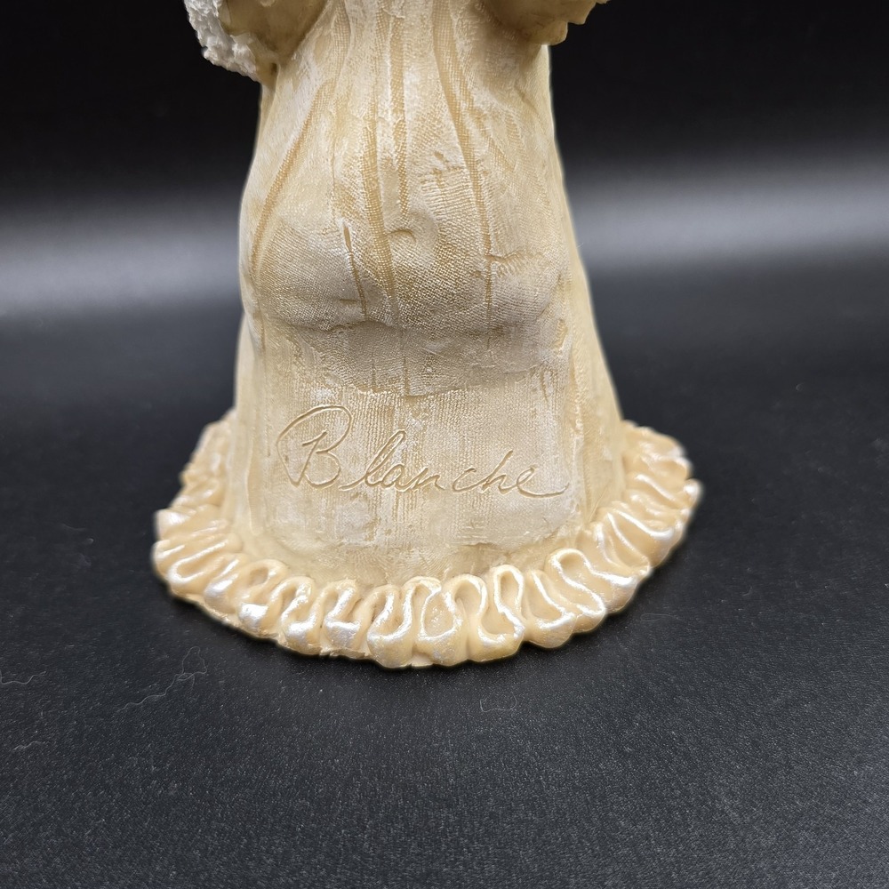 Guardian Grannies Blanche Hairdresser Angel w Winged Poodle Figurine - Picture 5 of 10